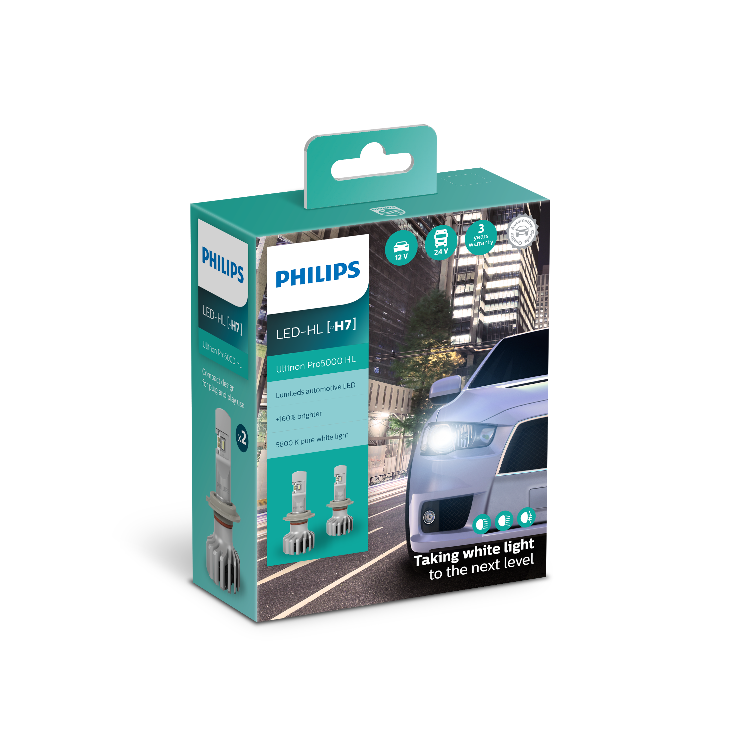 philips ultinon pro5000 led packaging
